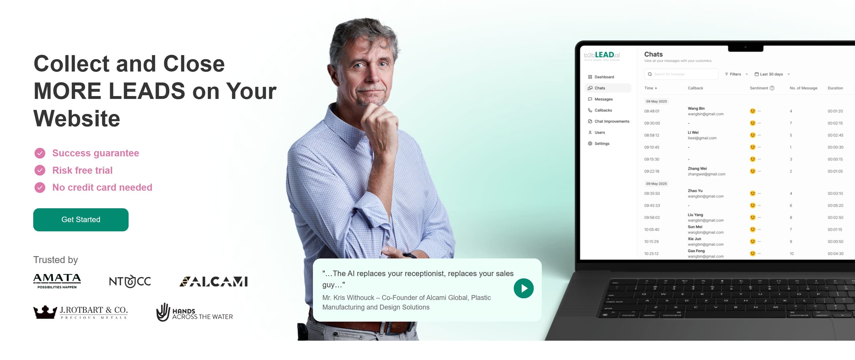 Building b2blead.ai — An AI Lead Generation Platform