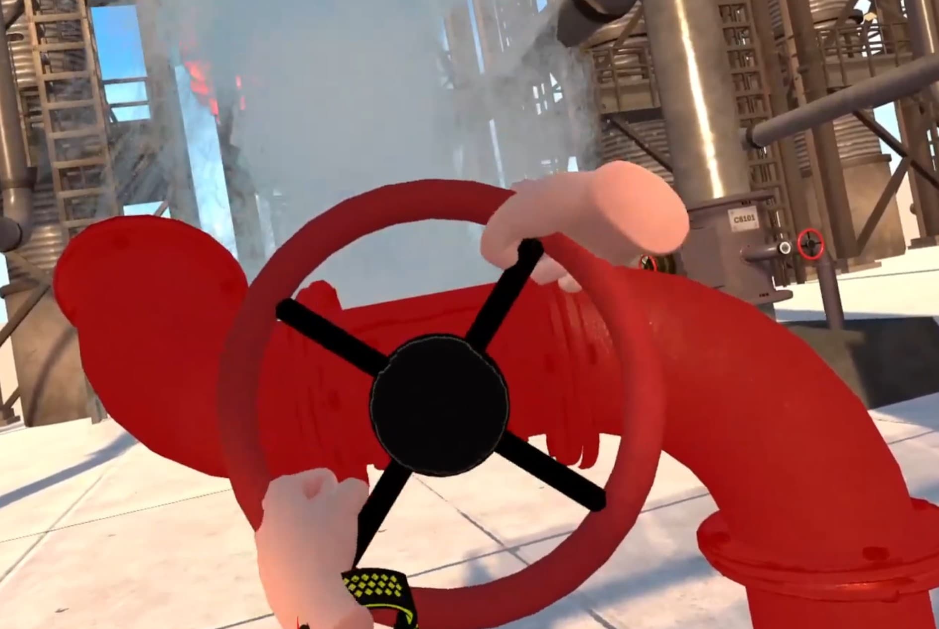 VR Oil Refinery Emergency Response